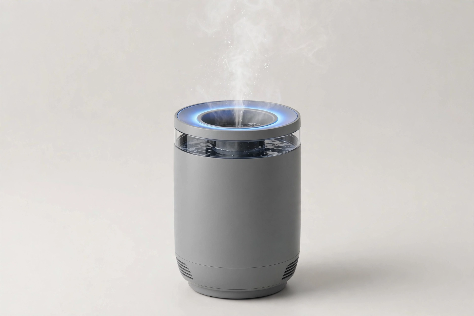 Homvana H101 style 3.6 liter cool-mist humidifier with mood light illustration